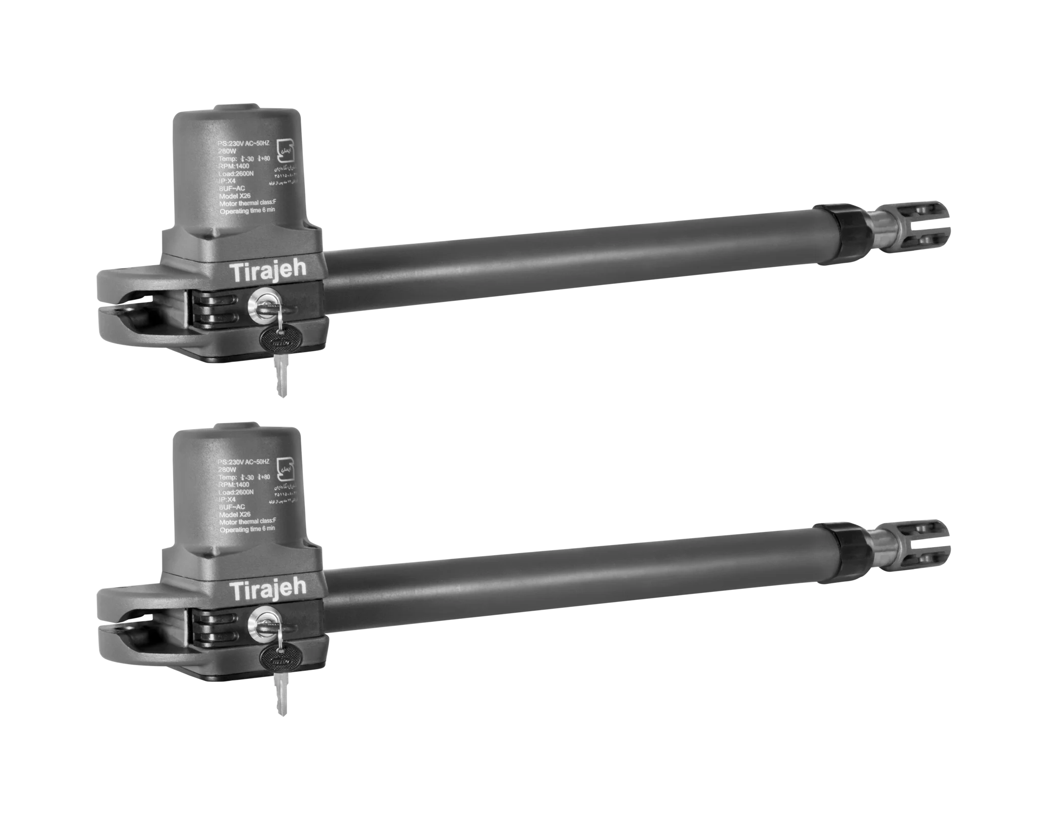 جک-درب-پارکینگ-استاندارد-تیراژه-مدل-x26