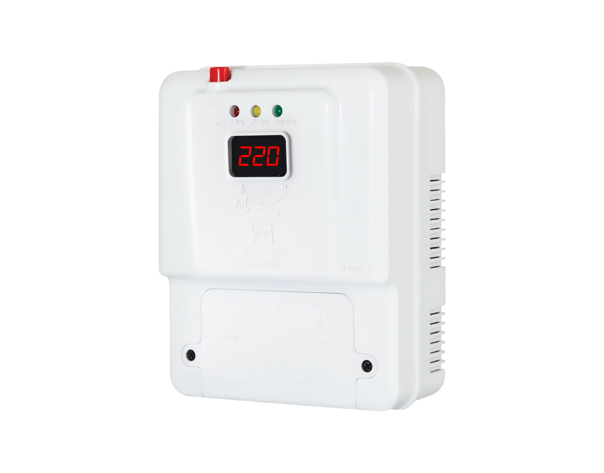 محافظ-برق-ارتدار-دیجیتال-پشت-کنتوری-استاندارد-تیراژه-مدل-d8000